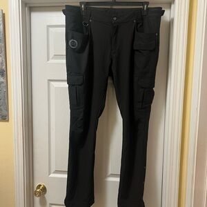 Women's Black Cargo Pants